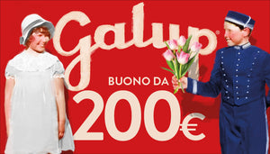 Exclusive Galup.it gift voucher